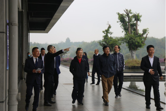尊龍凱時集團外部董事一行調(diào)研聚峰谷項目