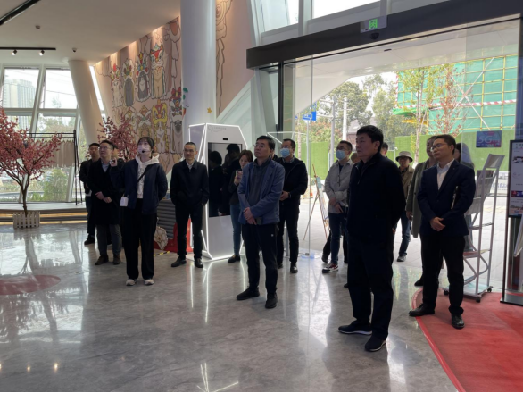 成都博物館館長(zhǎng)任舸率隊(duì)赴天府國(guó)際動(dòng)漫城考察