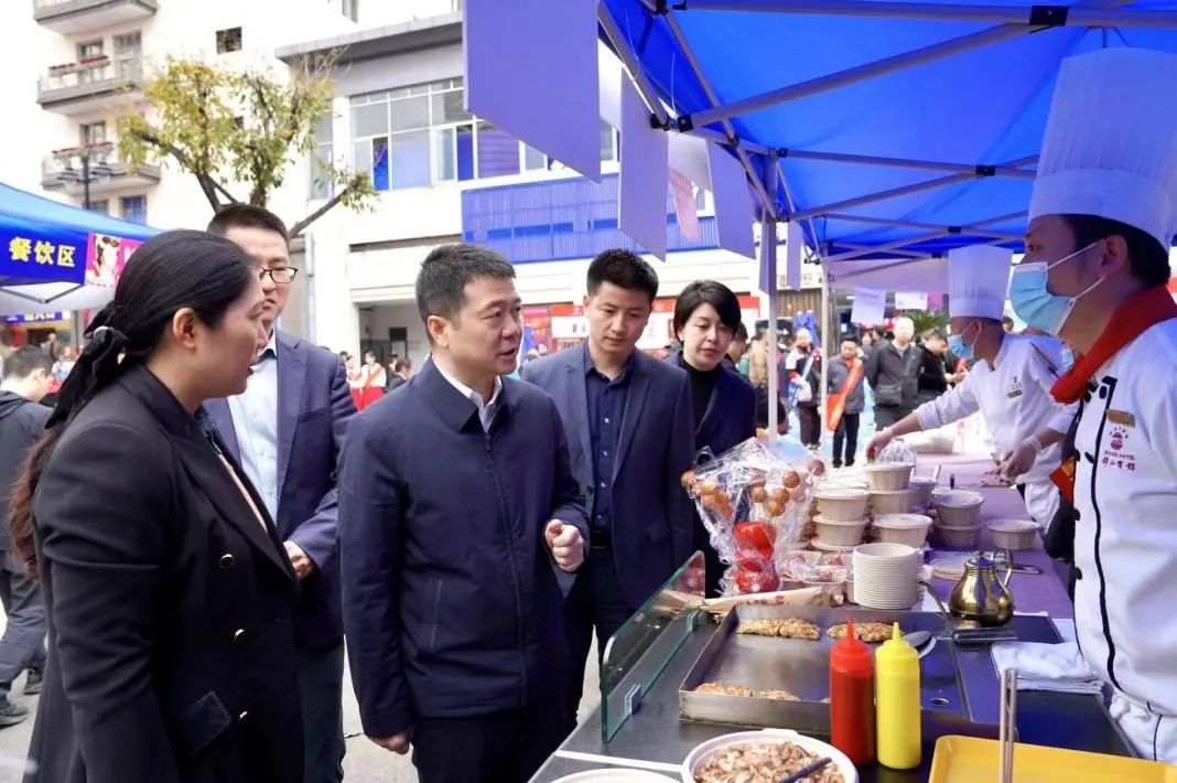 省尊龍凱時(shí)集團(tuán)檢查督導(dǎo)2024錦江賓館春季酒類商務(wù)洽談會(huì)現(xiàn)場(chǎng)工作