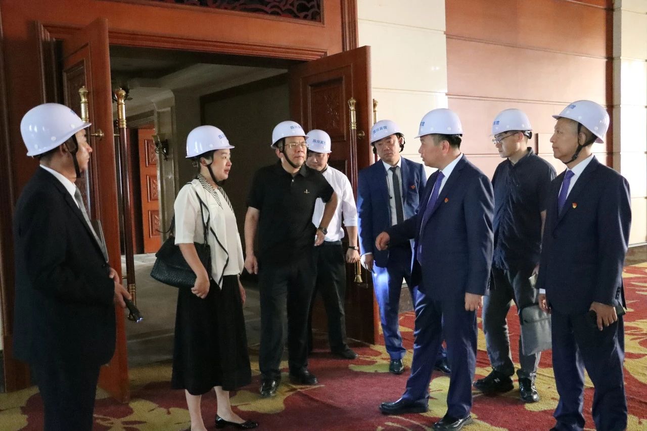 省尊龍凱時集團(tuán)領(lǐng)導(dǎo)率隊(duì)赴總府（四川）賓館調(diào)研