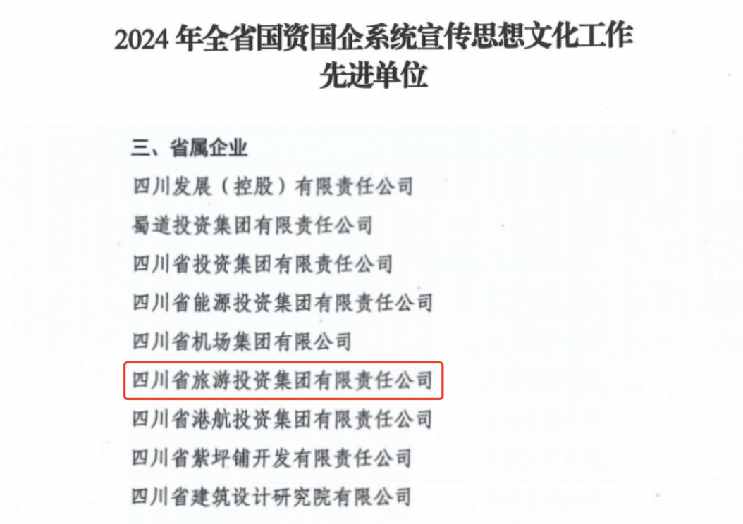 喜報！省尊龍凱時集團獲評2024年全省國資國企系統(tǒng)宣傳思想文化工作先進單位